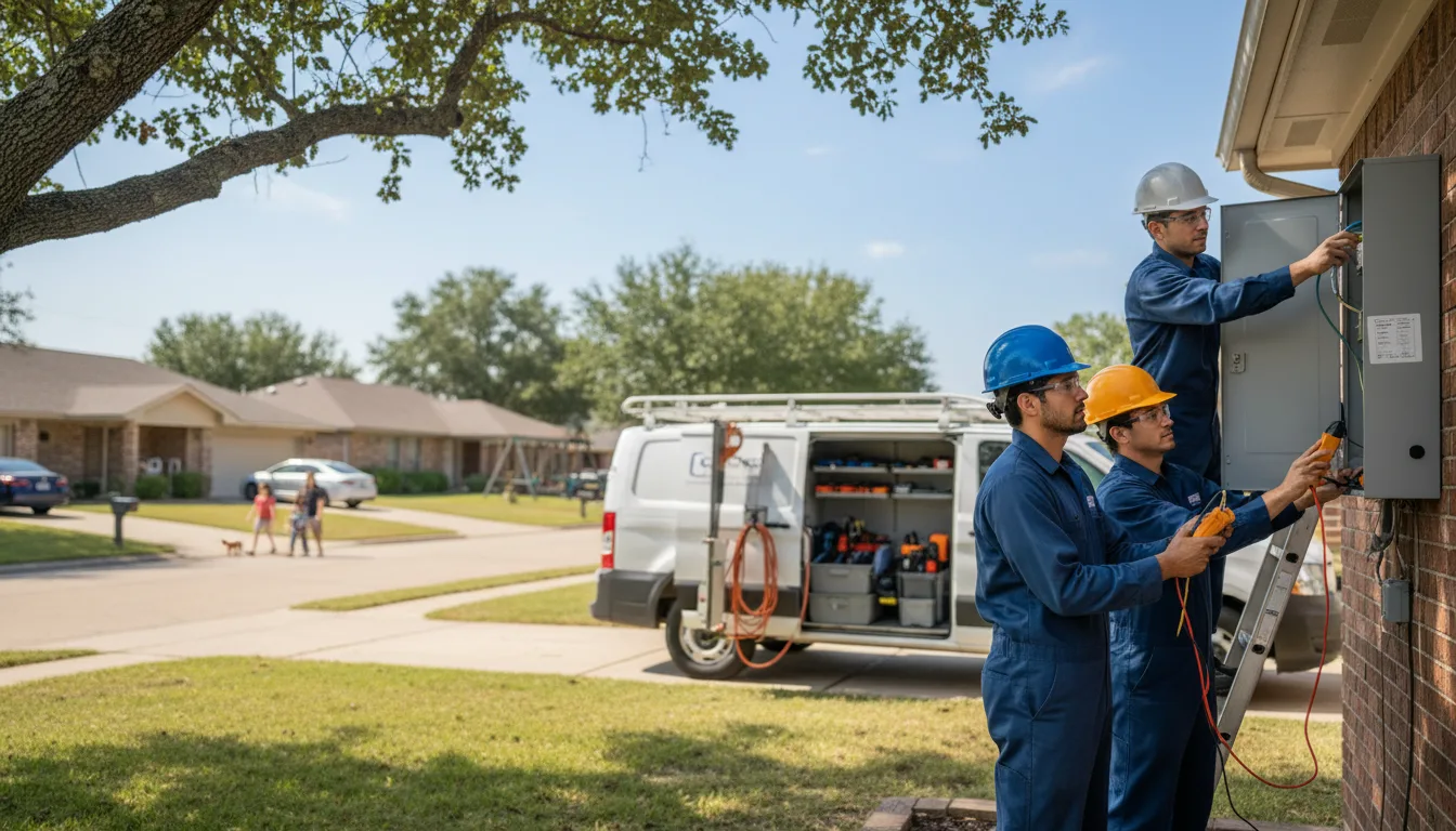 Certified electrician providing emergency electrical services in Oconto, WI